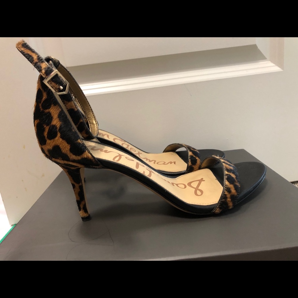 Sam Edelman Patti Leopard Sandals 8.5